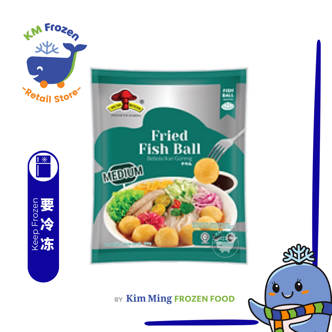 QL FROZEN FRIED FISH BALL (M)(500G)